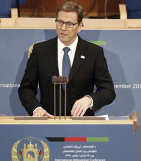 وزیرخارجه آلمان : درکنفرانس بن تهداب یک مشارکت جدید گذاشته شد